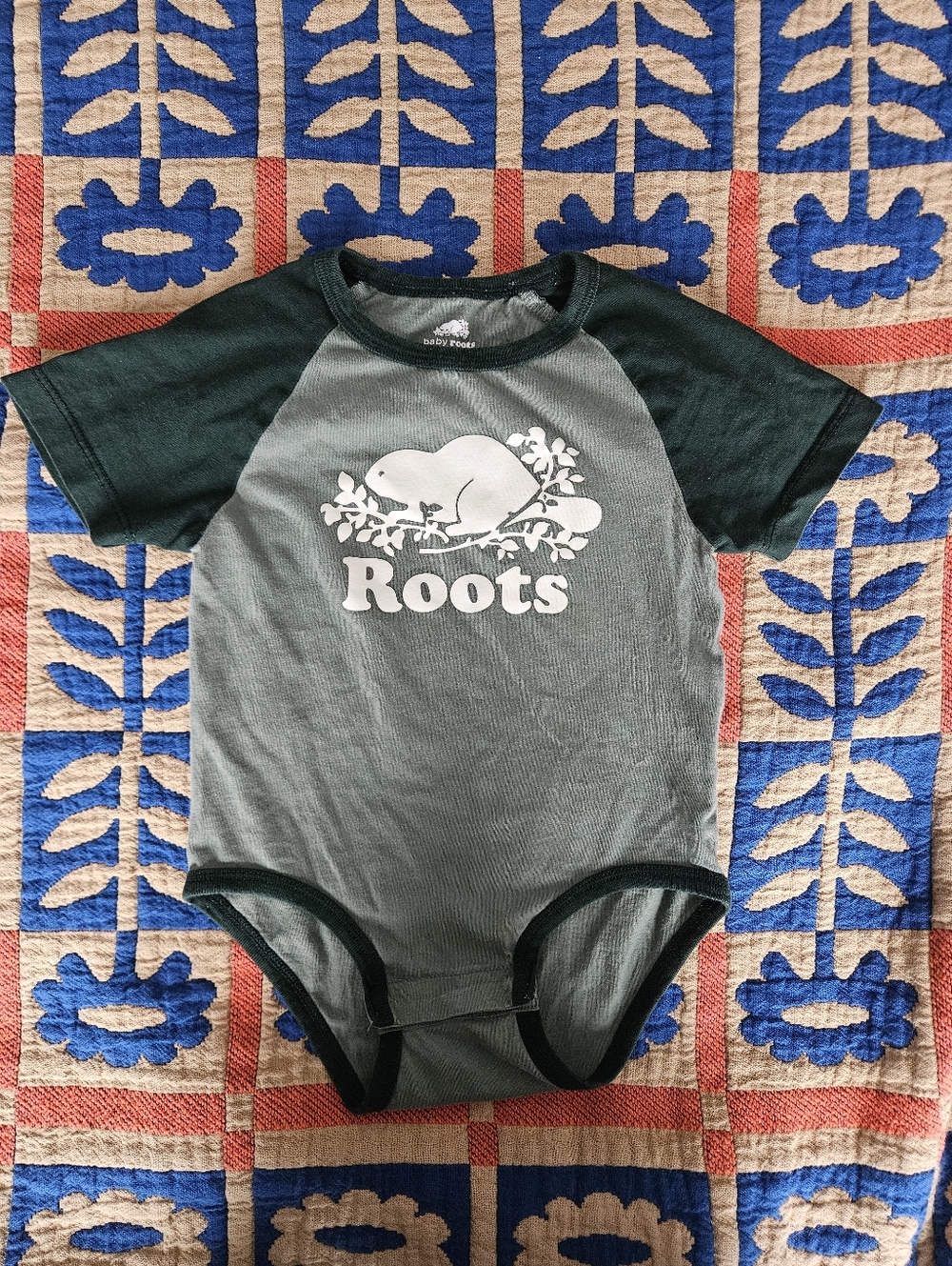 Baby Roots Logo Onsie Sz 18-24mo